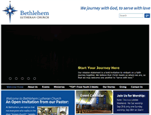 Tablet Screenshot of bethlehemtc.org